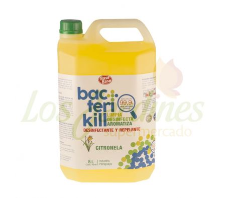 DESODORANTE BACT. CITRONELLA 5 LTS