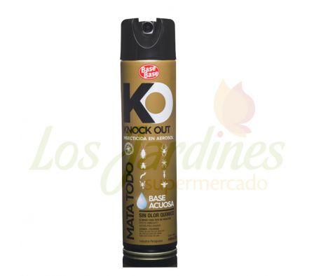 INSECTICIDA AER. BASE BASE KNOCK OUT MATA TODO