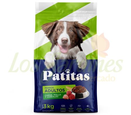 ALIMENTO PARA PERRO PATITAS ADULTO 3K