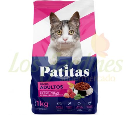 ALIMENTO PARA GATO PATITAS ADULTO 1K