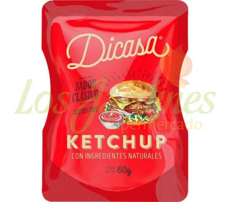 KETCHUP DICASA DOYPACK 60 GR