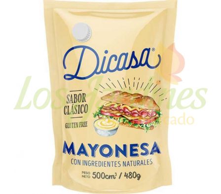 MAYONESA DICASA DOYPACK 480 GR