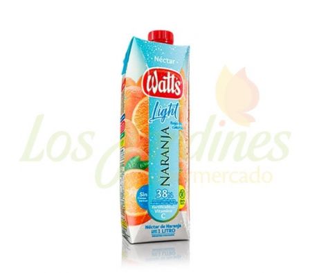 JUGO NECTAR DIET NARANJA WATTS 1 LT