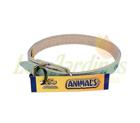 COLLAR P/PERRO ANIMALS S/E 1 DE CUERO N°10