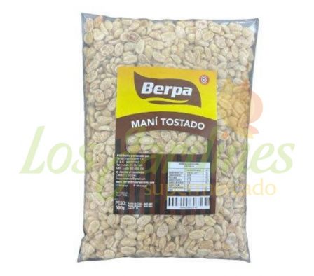 MANI TOSTADO BERPA 500G