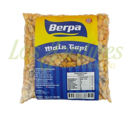 MAIZ TUPI BERPA 400G