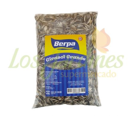 SEMILLA DE GIRASOL GRANDE BERPA 400G