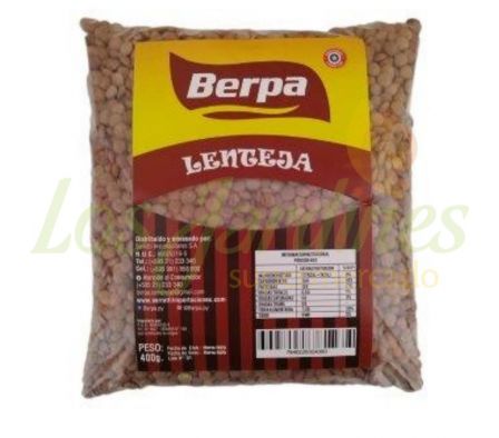 LENTEJA BERPA 400G