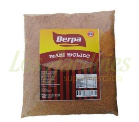 MANI MOLIDO BERPA DE PRIMERA 250G