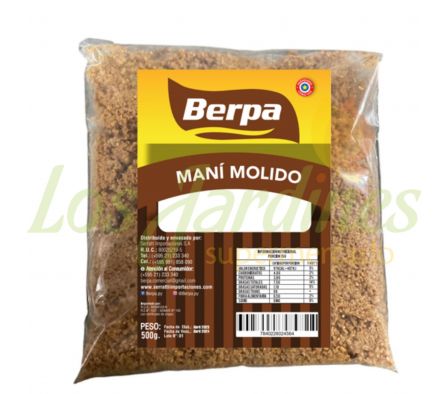 MANI MOLIDO BERPA DE PRIMERA 500G
