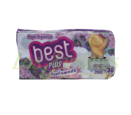 PAPEL HIGIENICO PLUS BEST 8 UNID
