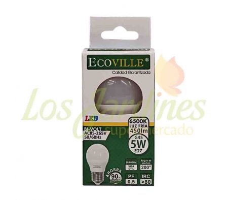 FOCO SUPERUTIL LED 5W BI-VOLT LUZ FRIA 6500K
