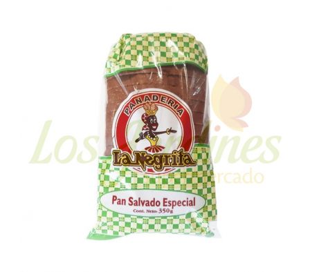 PAN INTEGRAL/SALVADO LA NEGRITA 350GR