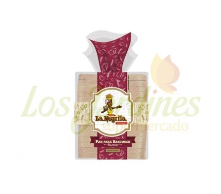 PAN P/SANDWICH LA NEGRITA 450 GR