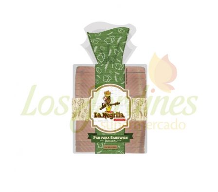 PAN DE SANDWICH LA NEGRITA INTEGRAL 450 GR