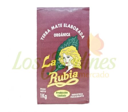 YERBA MATE CLASICA LA RUBIA 1KG
