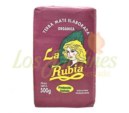 YERBA MATE CLASICA LA RUBIA 500G
