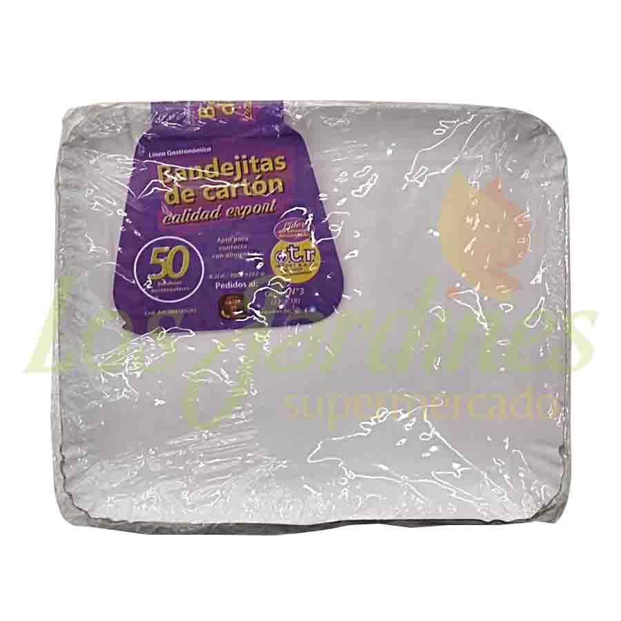 BANDEJAS RECTANGULAR CARTON O.T.R