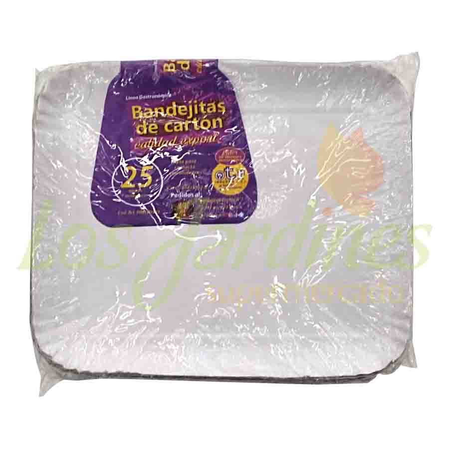 BANDEJA DE CARTON OTR IMP.NRO 3 X 25