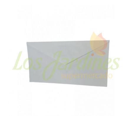 SOBRE OFICIO INGLES AVON 12 x23 CM 80 GRS: