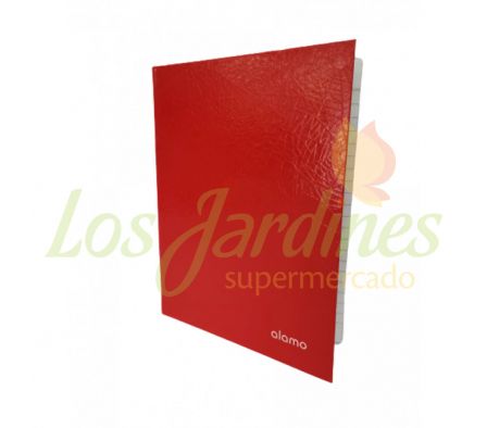 CUADERNO 48 HOJAS 1 RAYA ROJO AVON T.D. ARAÑA:-: