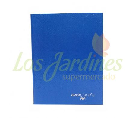 CUADERNO 48 HOJAS 1 RAYA AZUL AVON T.D. ARAÑA