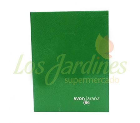 CUADERNO 96 HOJAS 1 RAYA VERDE AVON T.D. ARAÑA:-: