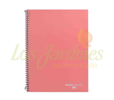 CUADERNO UNIV. 48 HOJAS CUADRICULADO ROSADO T.D:--