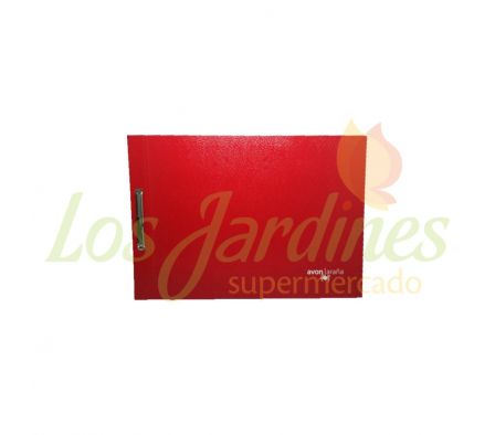 CARPETA DE DIBUJO AVON ARAÑA ROJO N¦ 3