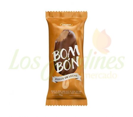 PALITO BOMBON AMANDAU DULCE DE LECHE 24UN