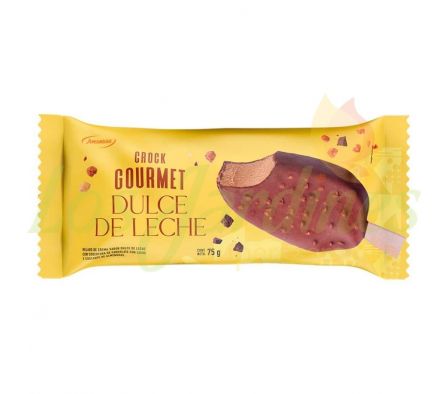 PALITO CROCK AMANDAU DULCE DE LECHE 12UN