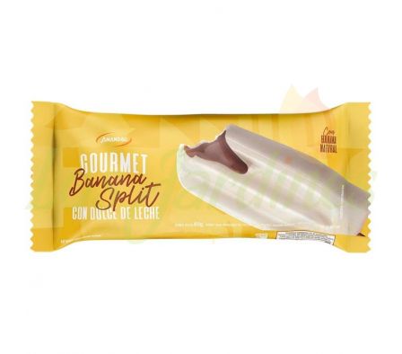 HELADO AMANDAU PALITO BANANA SPLIT RELLENO 60G