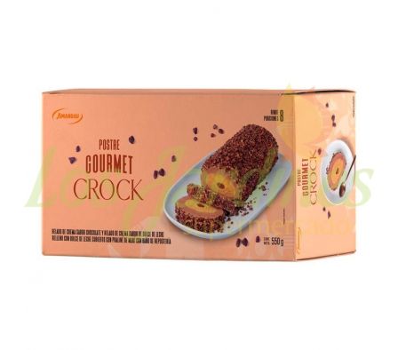 HELADO POSTRE AMANDAU CROCK 550G