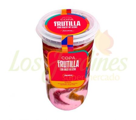 HELADO COPA FRUTILLA CON DULCE DE LECHE 200G