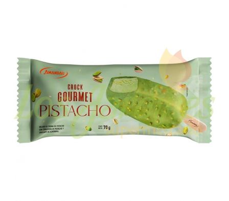 HELADO PALITO AMANDAU CROCK PISTACHO 70 GR