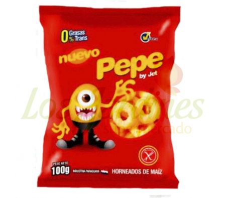 BOCADITOS DE MAIZ ASADO PEPE BY JET X 100 GRS