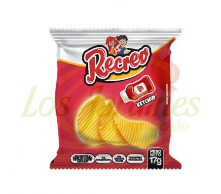 PAPAS FRITAS RECREO KETCHUP 17G