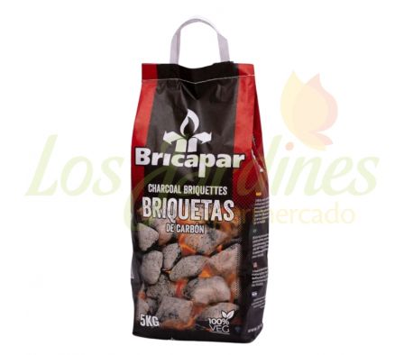 BRIQUETAS BRICAPAR 5 KG C/MANIJA