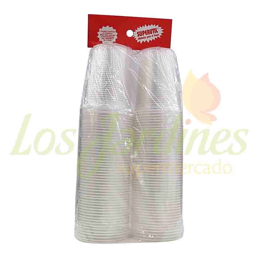 VASO PLASTICO DESCARTABLE SUPERUTIL