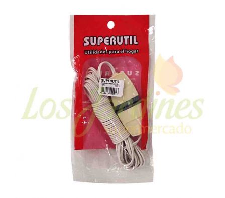 PROLONGADOR ECO. SIMPLE DE 5 MTS. SUPERUTIL