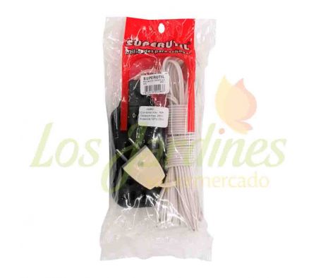 PROLONGADOR ECO. C/ZAPATILLA 8 MTS. SUPERUTIL