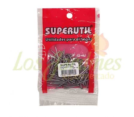 SET CLAVO SUPERUTIL ACERO C/CABEZA 1 X 15