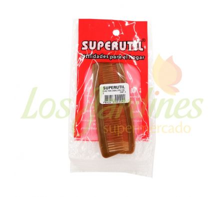 PEINE PARA CABALLERO CON 2 SUPERUTIL