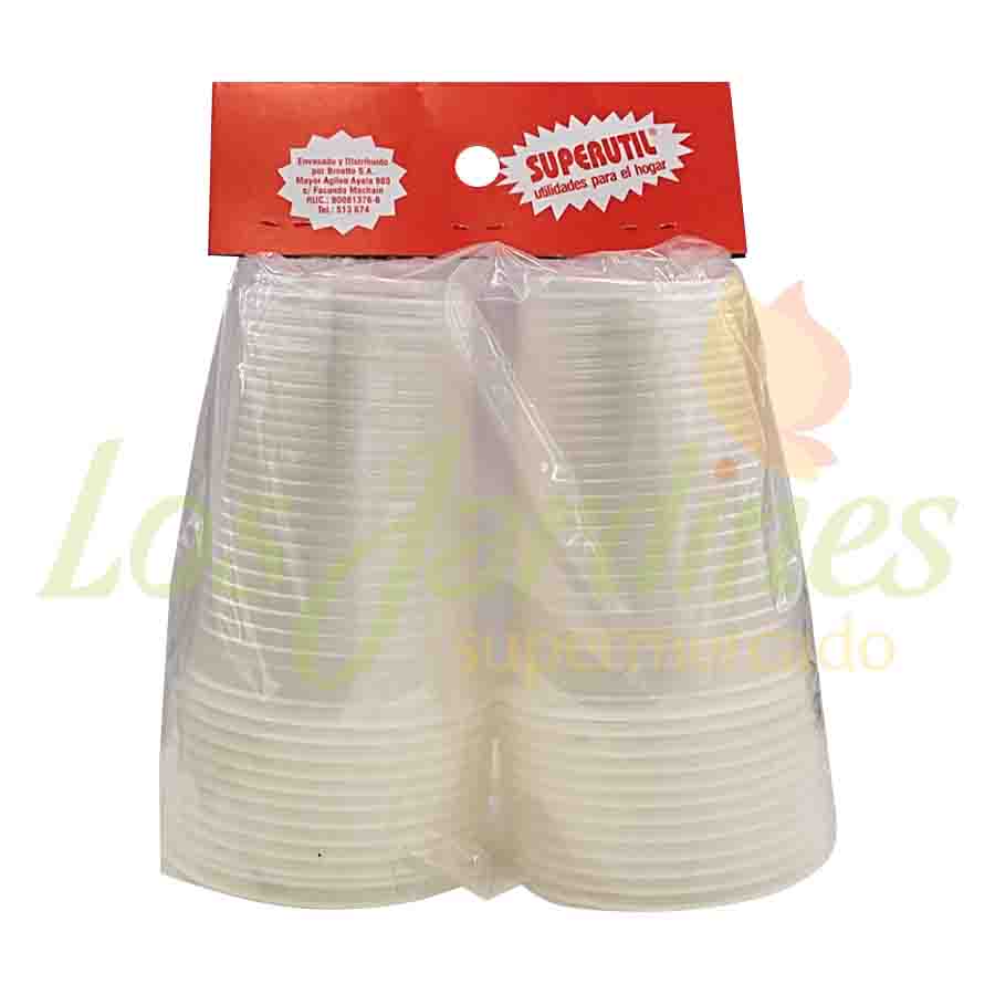 VASO PLASTICO SUPERUTIL 300 CC 24 UNID