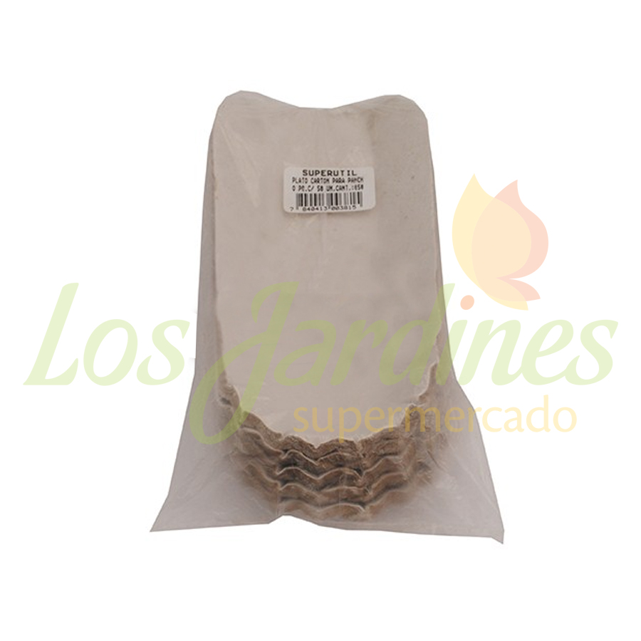 PLATO CARTON SUPERUTIL P/PANCHO PEQ 50 UNID
