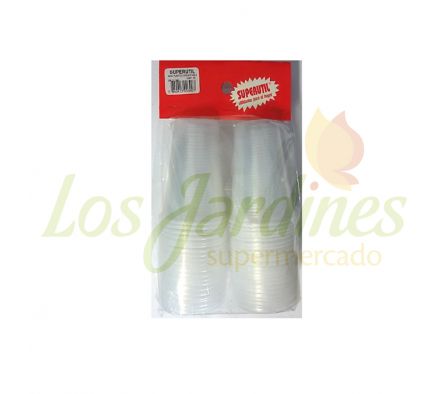 VASO PLASTICO SUPERUTIL DESC 200 CC 50 UNID