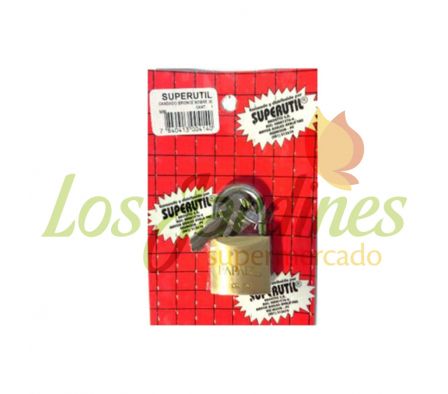 CANDADO SUPERUTIL BRONCE NOBRE 30 MM