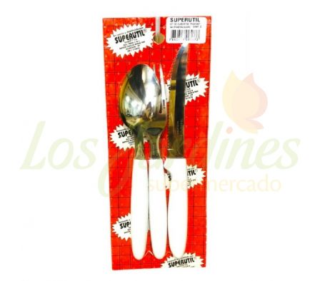 SET DE CUBIERTOS TRAMONTINA IPANEMA BLANCO