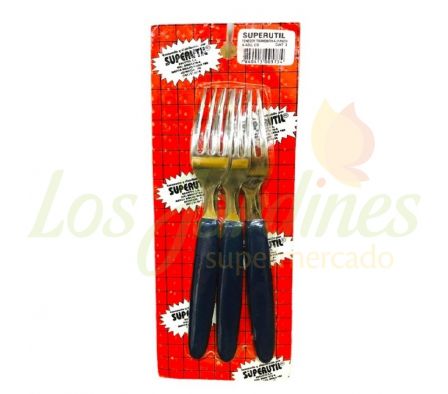 TENEDOR TRAMONTINA IPANEMA AZUL