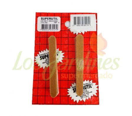 LIMA MINI P/UÍAS DE MANO X 10 UNID